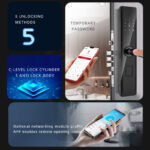 Smart electronic lock fingerprint lock Smart door lock - Image 2